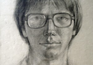 Автопортрет 1983г.Б.кар.